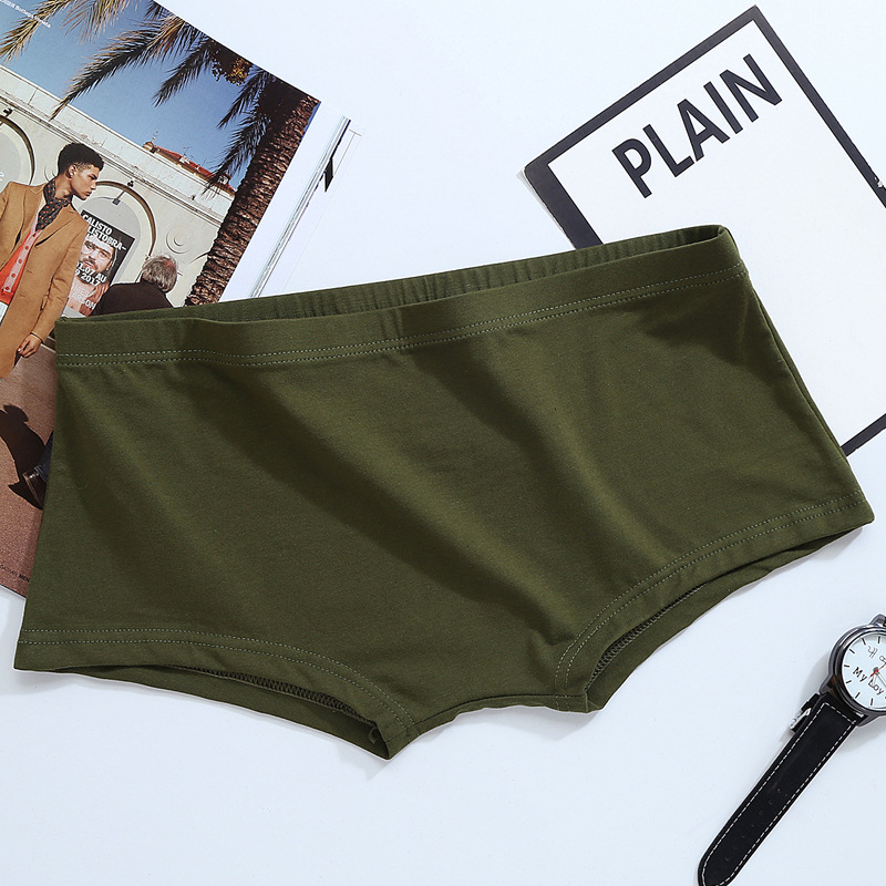 Boxer Brief Pack Cotton - Männer Unterwäsche Boxer Cueca Männliche Höschen