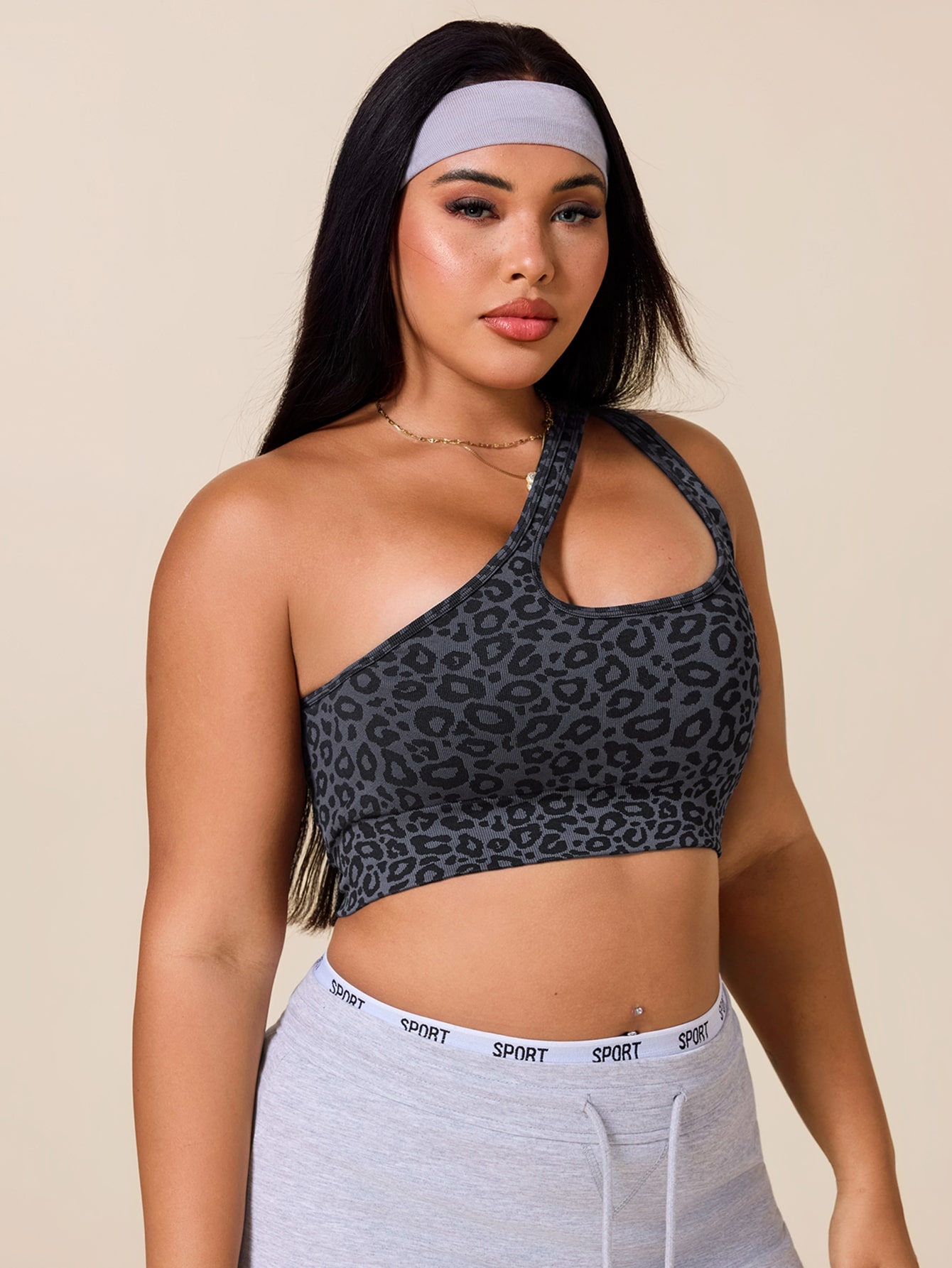 Damen Plus Size Asymmetrischer – Tank Top Ribbed Bewertung und Preis
