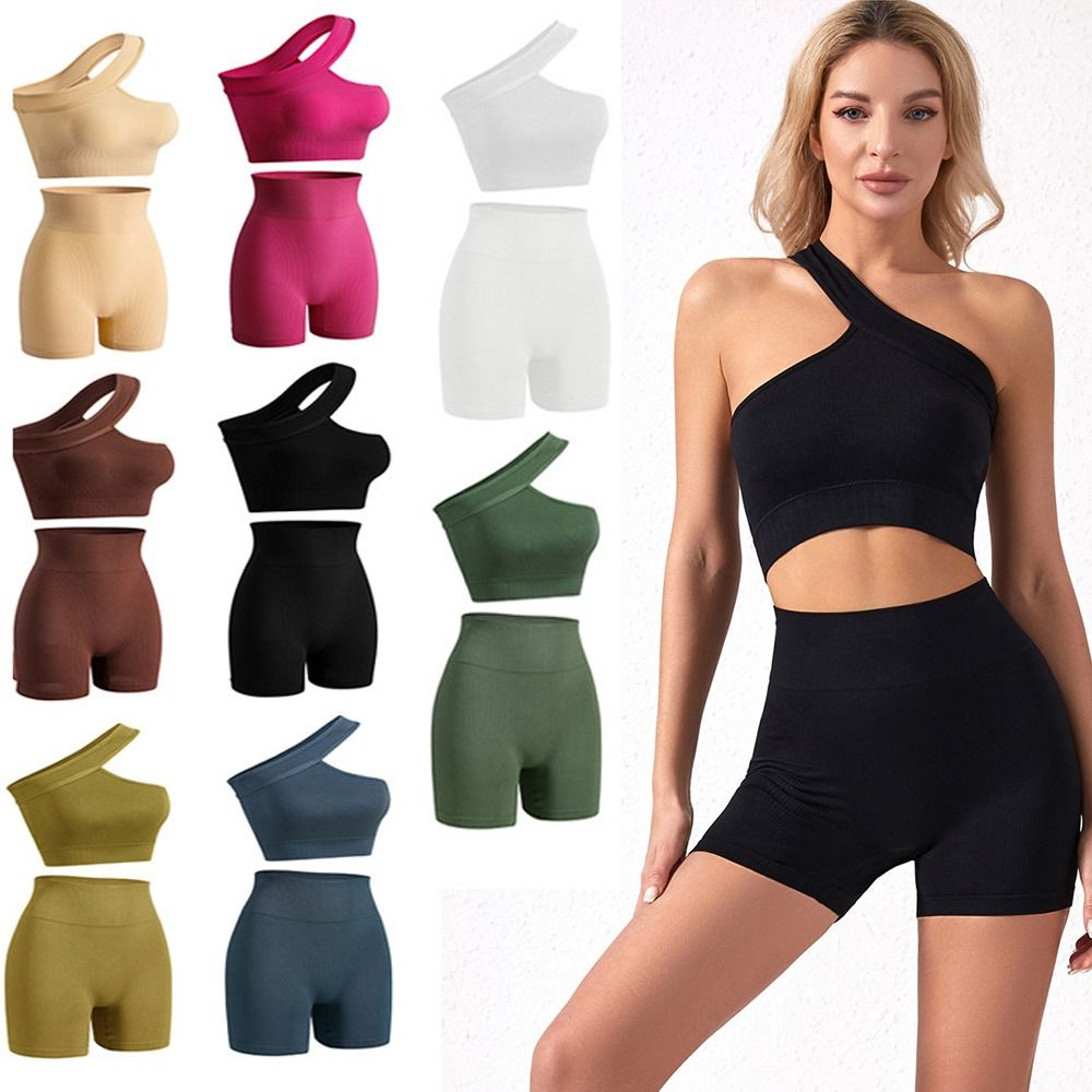 2-teiliges Casual Nahtloses Da – Tank Top Ribbed Bewertung und Preis