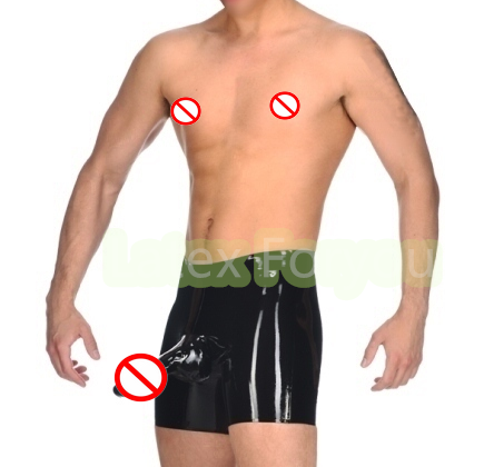 Latex Männer Unterwäsche Penis – Pouch Boxer Pouch Bewertung und Preis