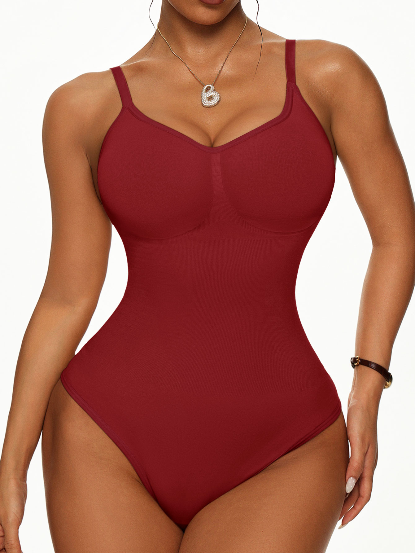 Nahtloser gerippter Bodysuit f – Tank Top Ribbed Bewertung und Preis